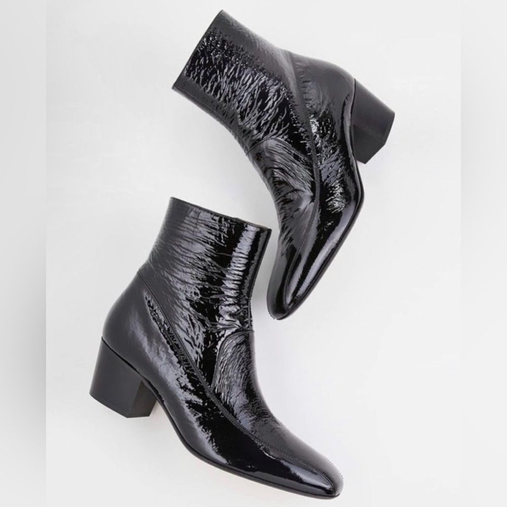 NEW RACHEL COMEY ACES BOOT CRINKLE BLACK